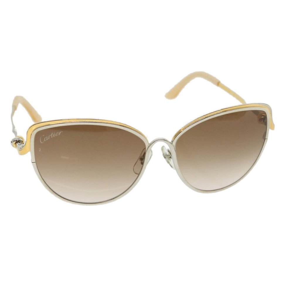 CARTIER Sunglasses Brown - Picture 4 of 9